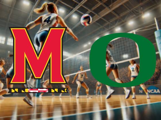 Maryland Terrapins at Oregon Ducks Women's Volleyball